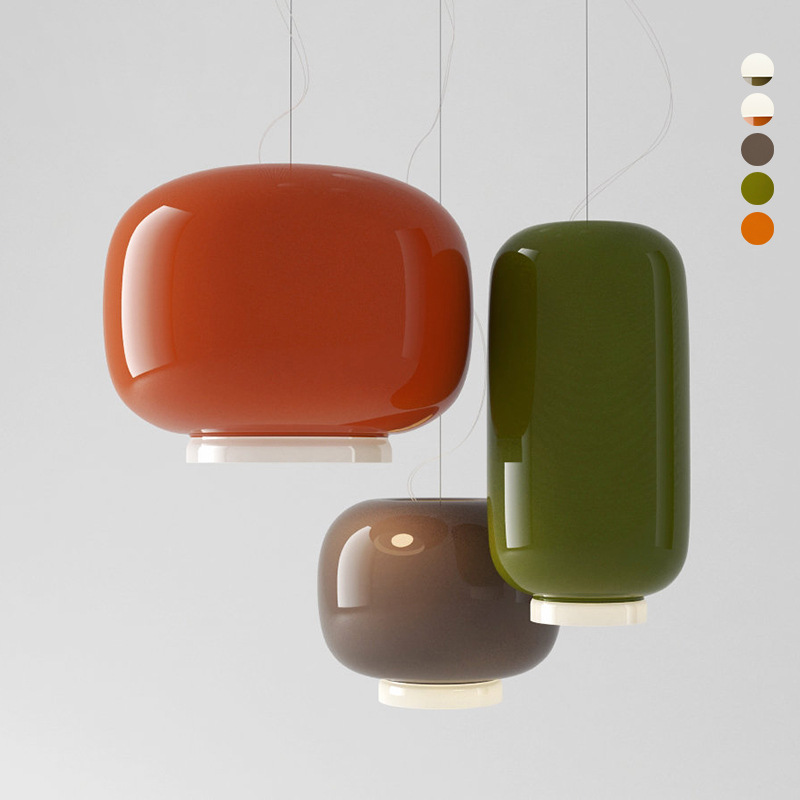 Interior Design Hall - MZISOSOD İtalya Tasarım Cam Sarkıt Işık