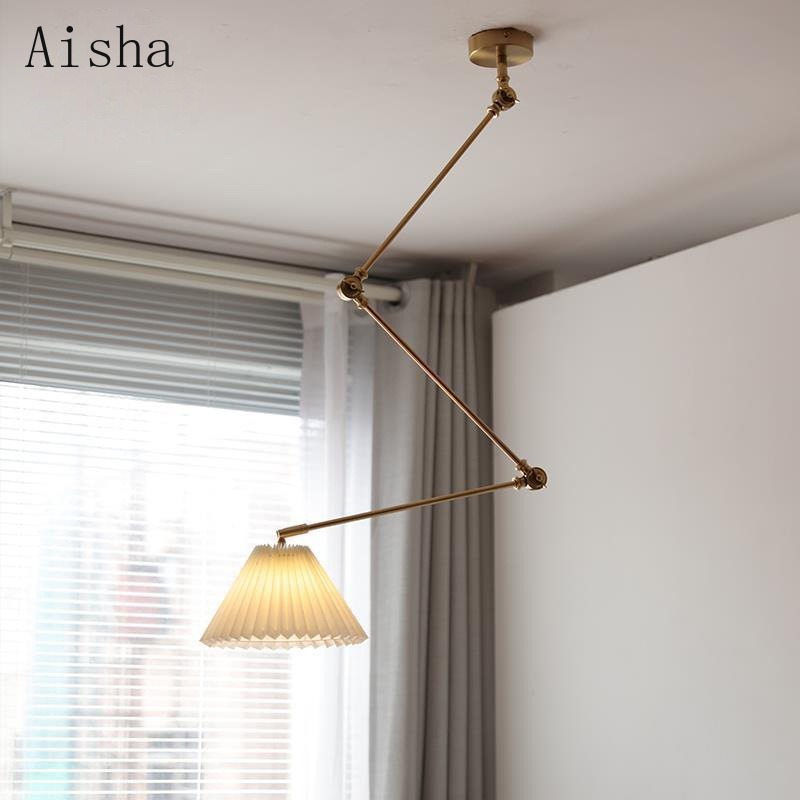 Interior Design Hall - İskandinav Ayarlanabilir Restoran Sarkıt Lambası Tasarımcı