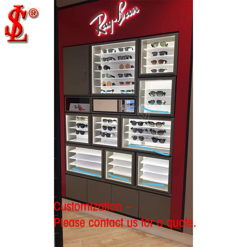 Interior Design Retail - Özel Tasarım Moda Perakende Güneş Gözlüğü