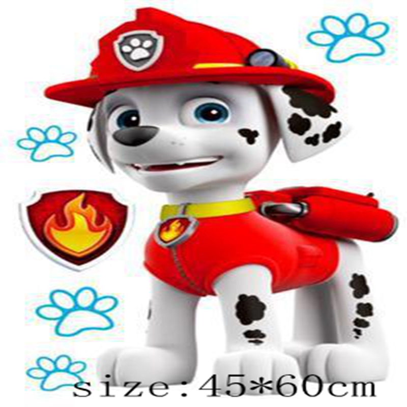 Interior Design Home Decor - Çocuklar için Paw Patrol Duvar Çıkartmaları