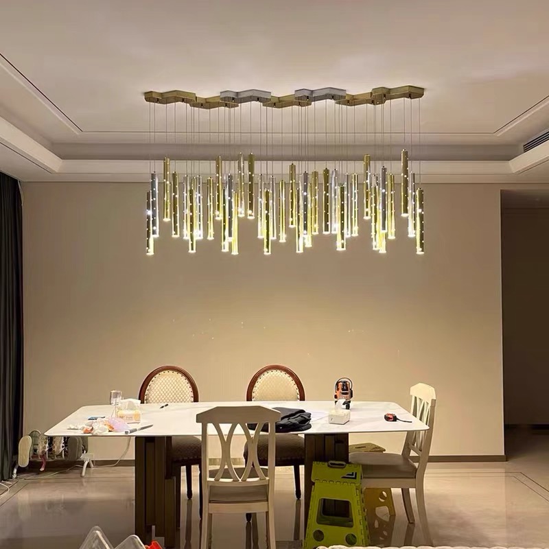 Interior Design Hall - Modern LED Tavan Avizesi İskandinav Tasarımı