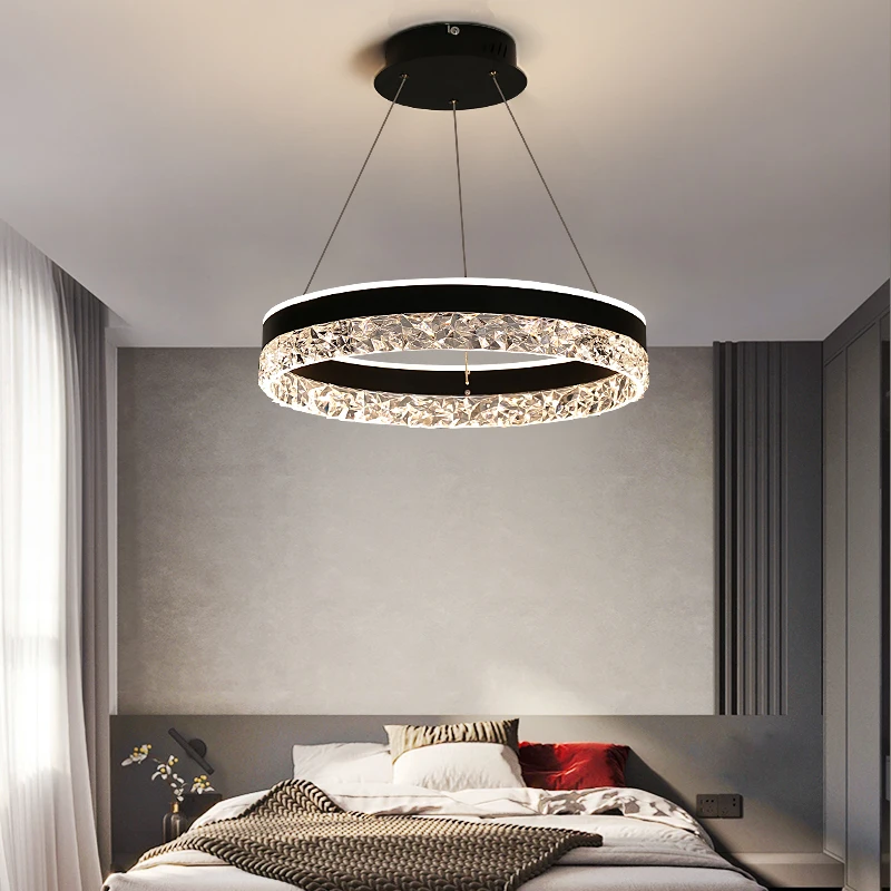 Interior Design Hall - Modern Lüks Kristal LED Avize, Oturma