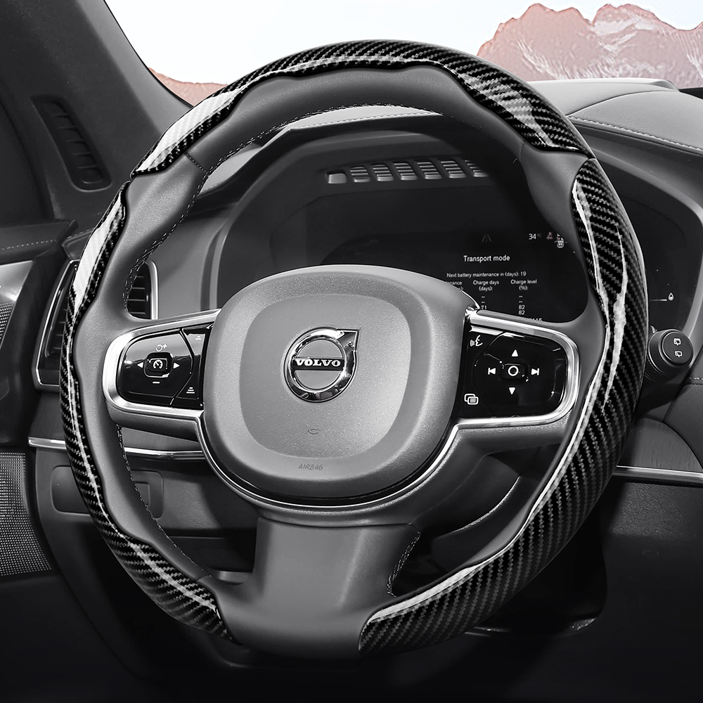 Interior Design Texture - Volvo Sporları için uygun Parlak Karbon