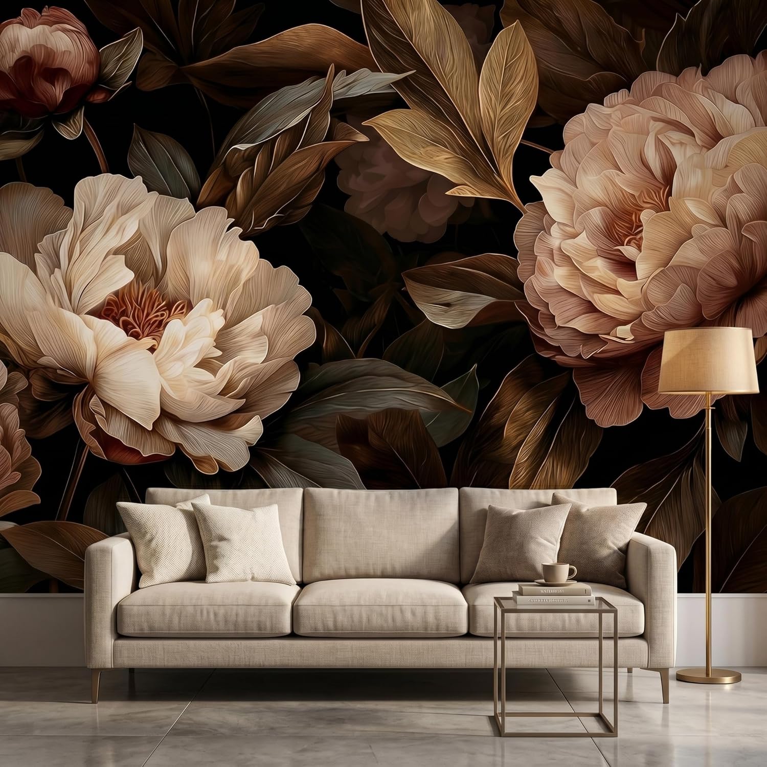 Zarif Şakayık Çiçek Goblen Duv - Interior Design Home Decor incelemesi ve fiyatı