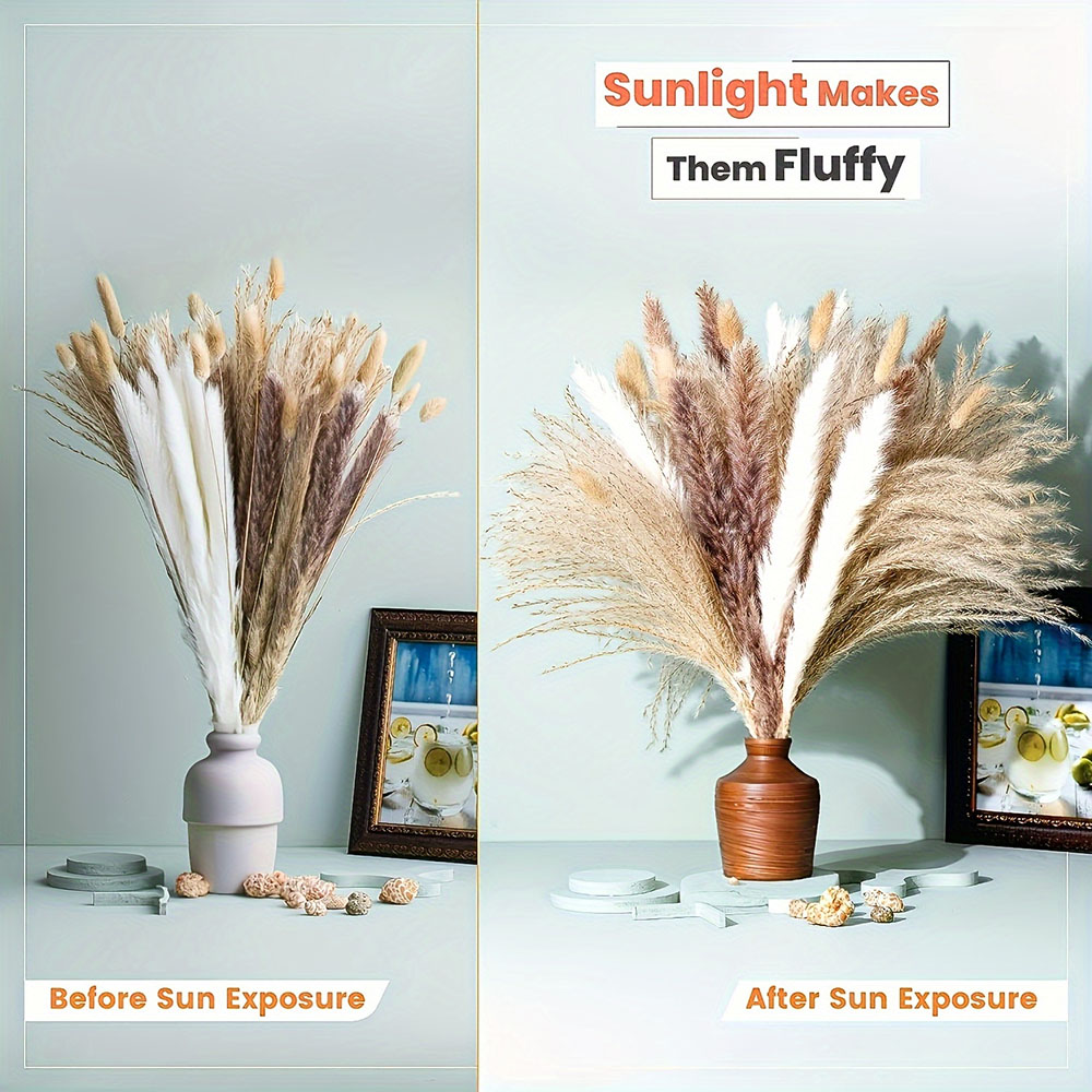 Doğal Karışık Kurutulmuş Çiçek - Dried Pampas Bundle incelemesi ve fiyatı