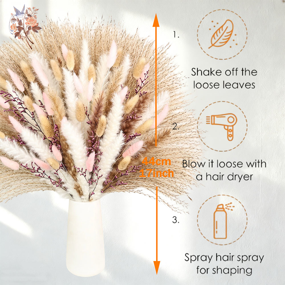 Kabarık Pampas Tavşan Kuyruğu  - Dried Pampas Bundle incelemesi ve fiyatı