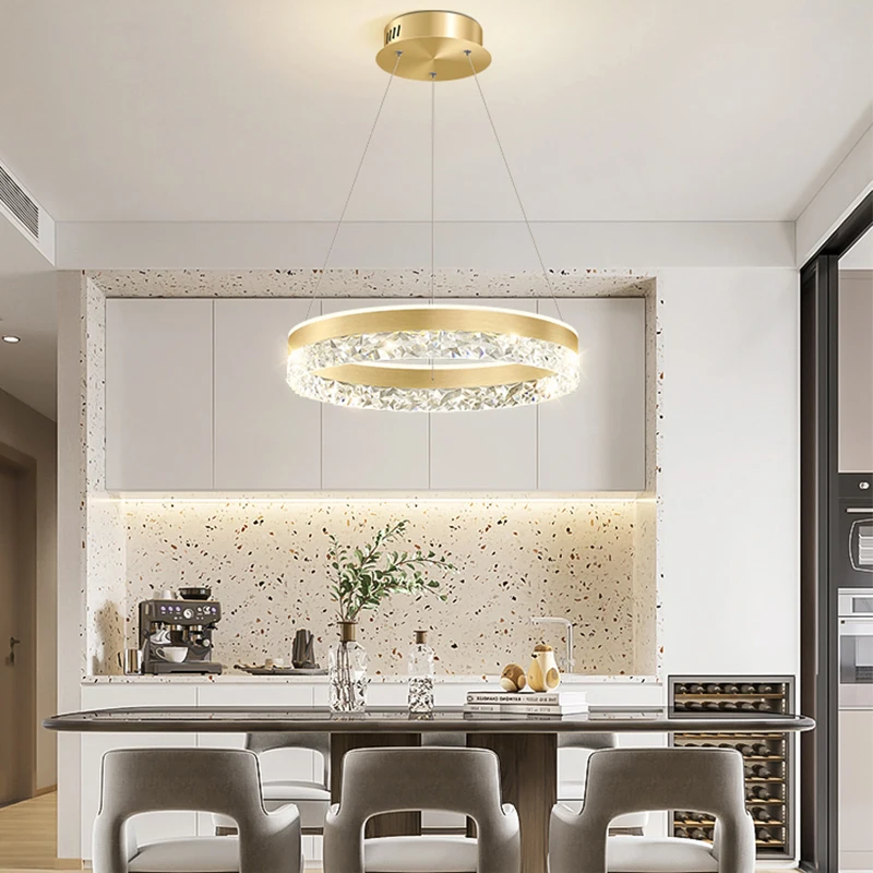 Modern Lüks Kristal LED Avize, - Interior Design Hall incelemesi ve fiyatı