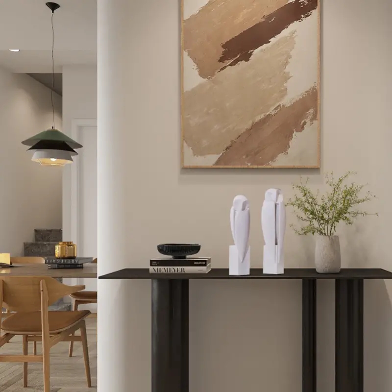 Minimalist Owll heykeli heykel - Interior Design Home Decor incelemesi ve fiyatı